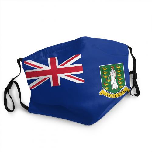 British Virgin Islands Face Covering - CaribeHeart British Virgin Islands